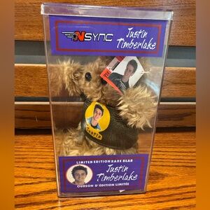 NSYNC Justin Timberlake Limited Edition Bear